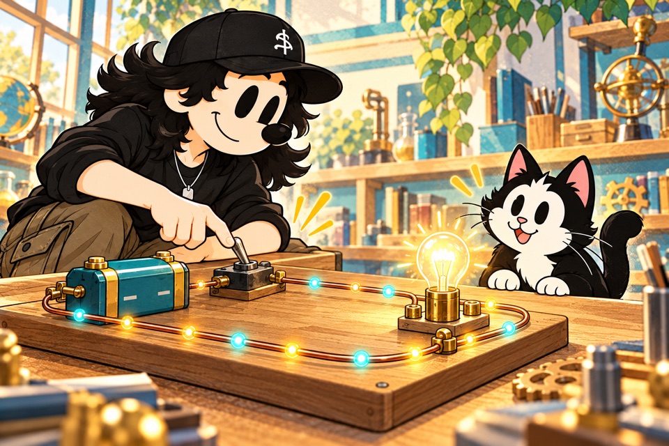 Electricity illustration